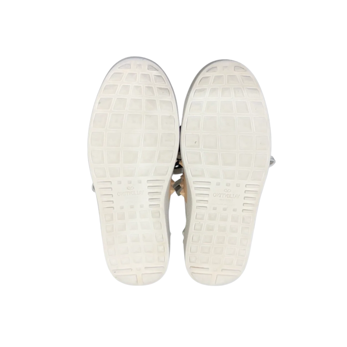 Valentino Open Sneakers (Beige) (Womens)
