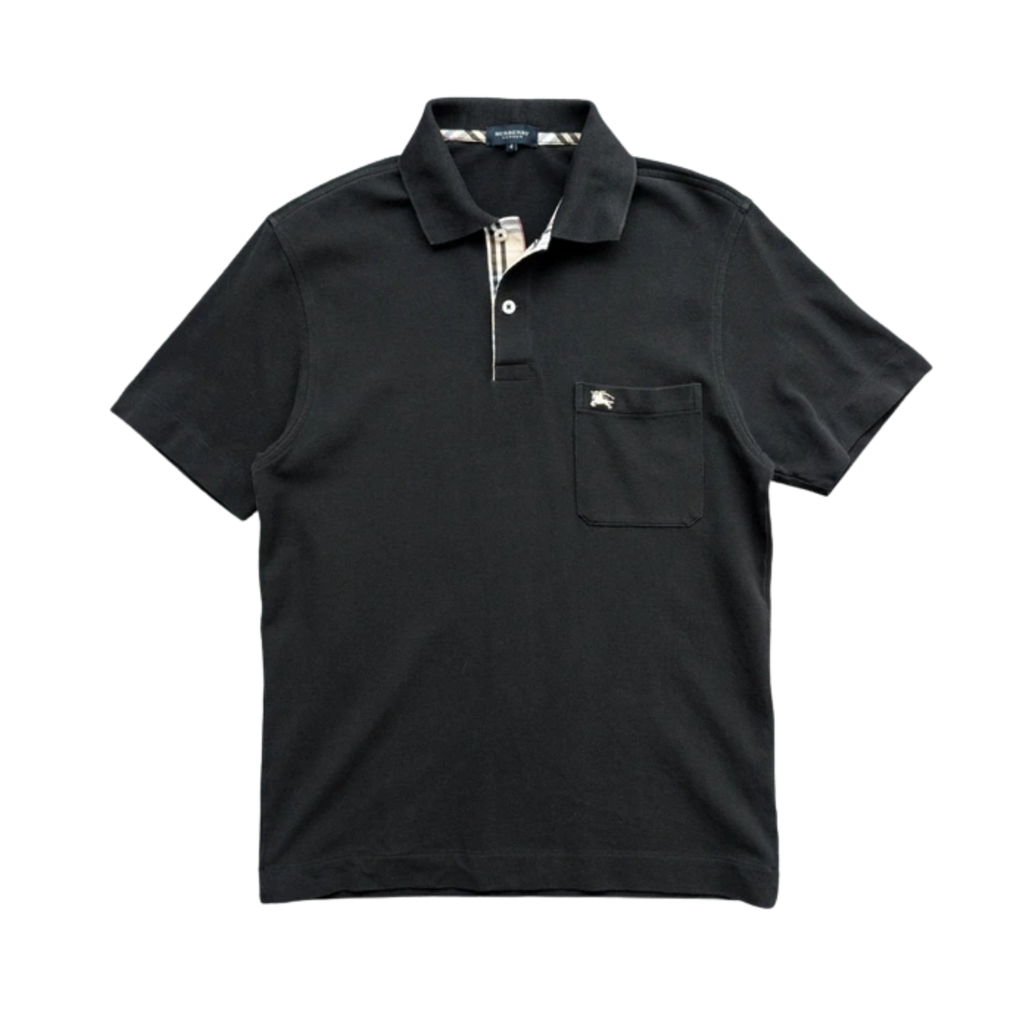 Burberry Polo Shirt (Black)
