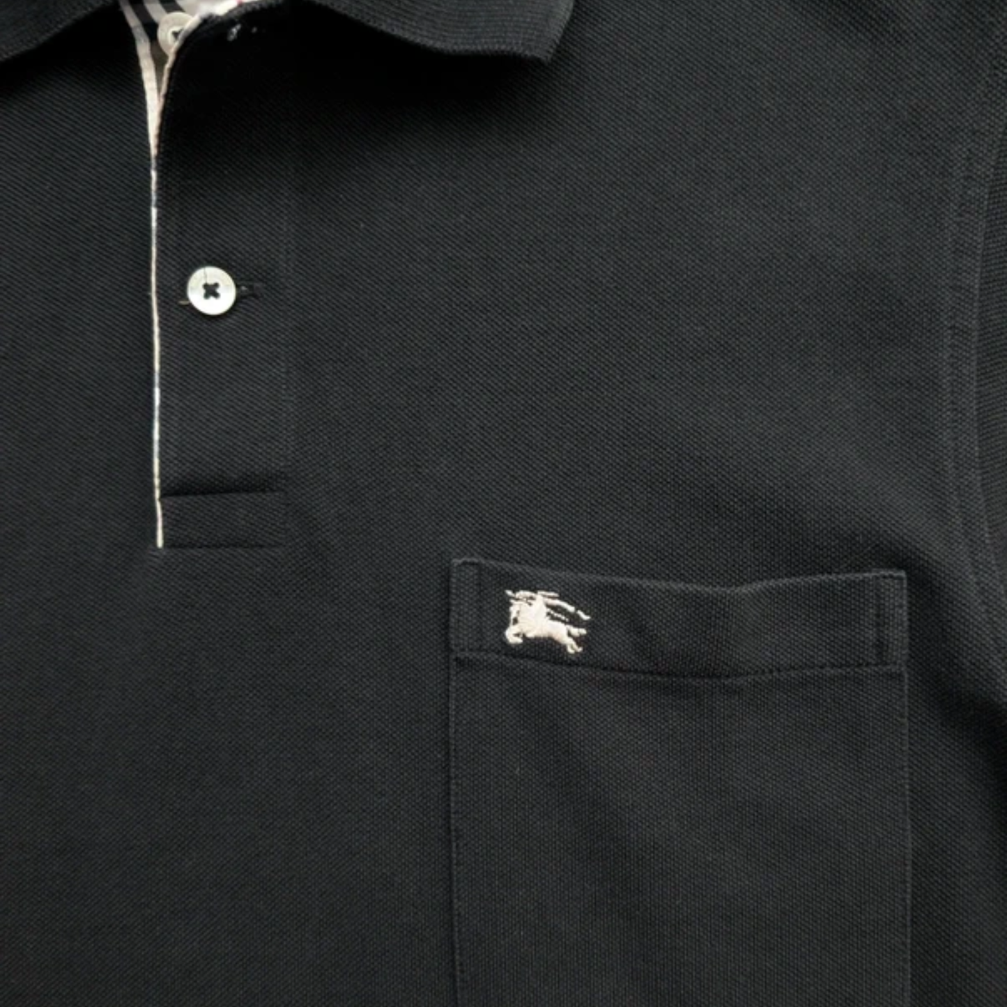 Burberry Polo Shirt (Black)