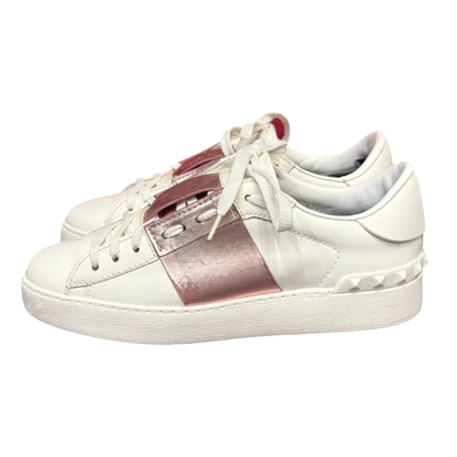 Valentino Open Sneakers (Pink) (Womens)