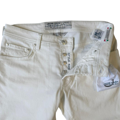 Jacob Cohën 622 Slim fit Jeans (white) (New)