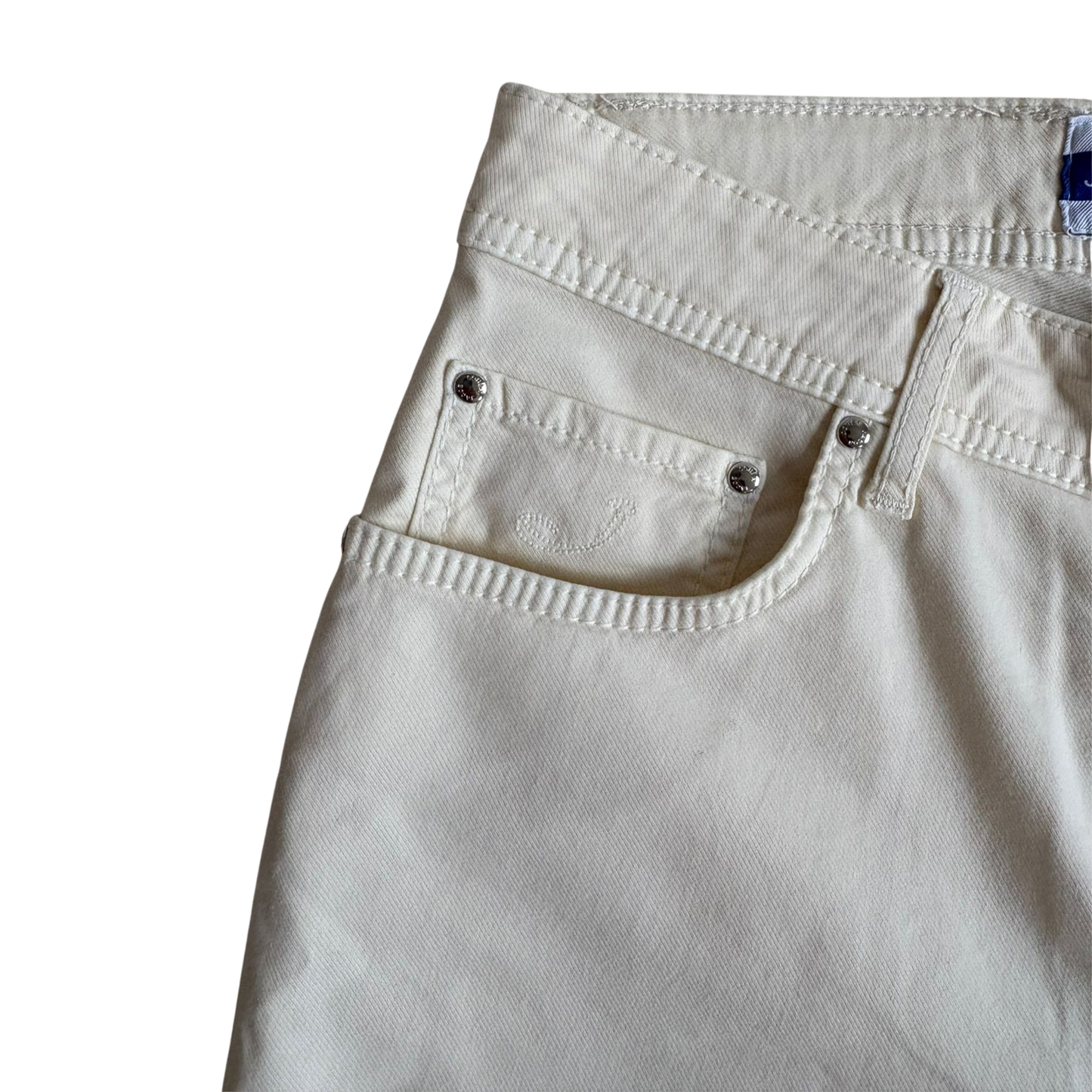 Jacob Cohën Bard Slim Fit Jeans (White)