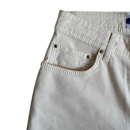Jacob Cohën Bard Slim Fit Jeans (White)