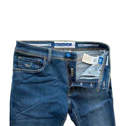 Jacob Cohën Bard Slim Fit Jeans (Navy)