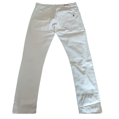Dondup Mius Slim Fit Jeans (White)