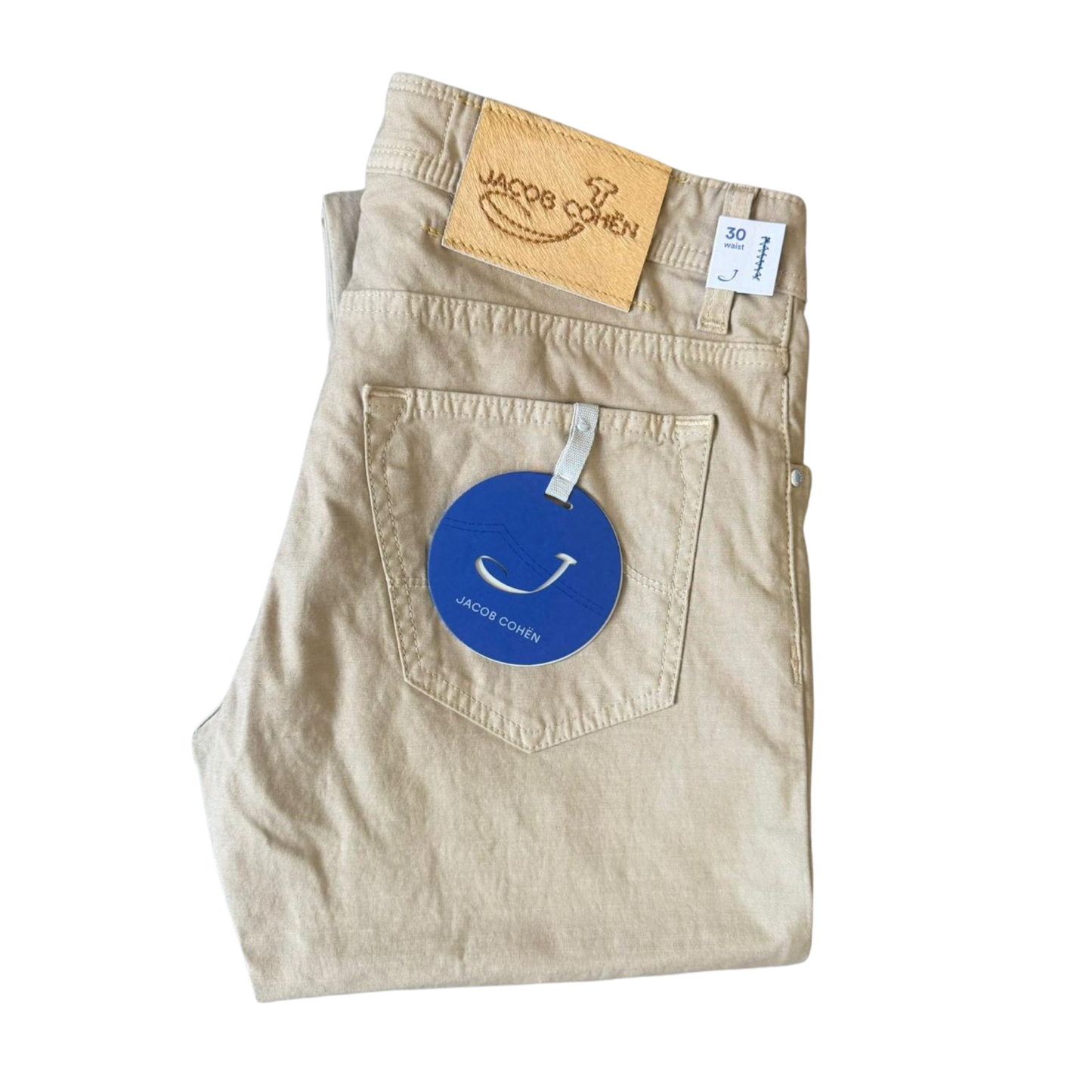 Jacob Cohën 622 Slim fit Jeans (Beige) (New)