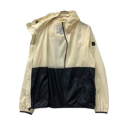 Woolrich Windbreaker Jacket (Cream & Navy)