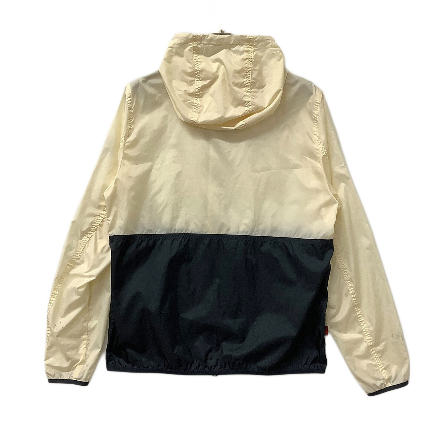 Woolrich Windbreaker Jacket (Cream & Navy)