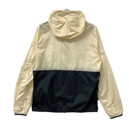 Woolrich Windbreaker Jacket (Cream & Navy)