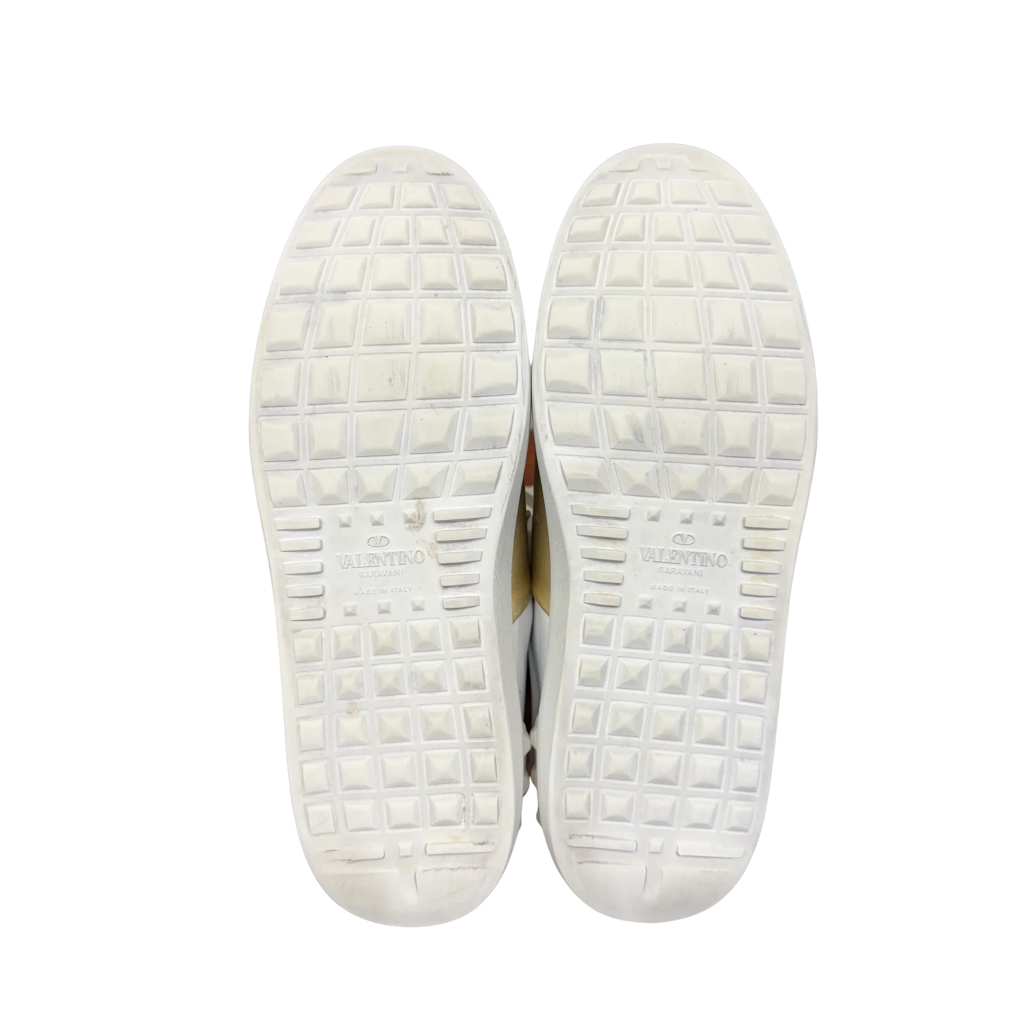 Valentino Open Sneakers (Gold) (Womens)