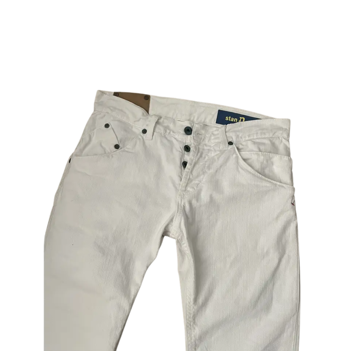 Dondup Slim Fit Jeans (White)