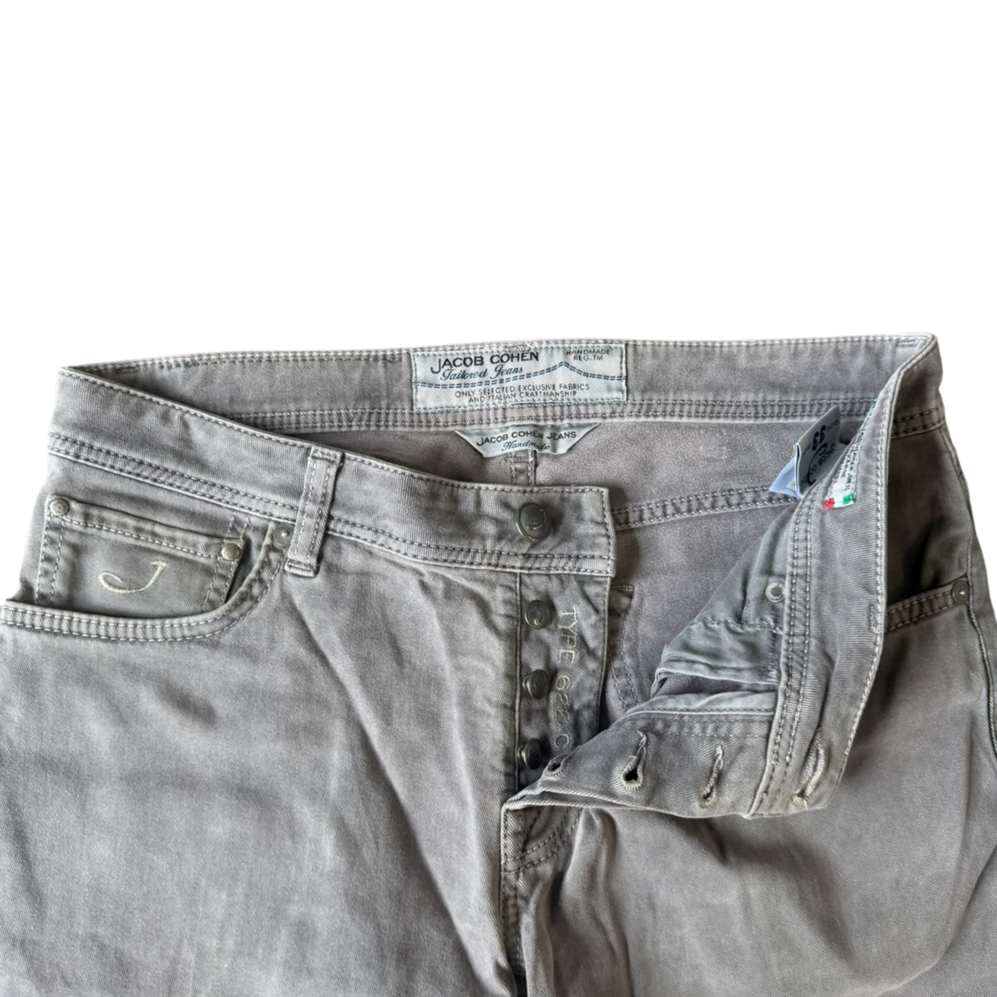 Jacob Cohën 622 Slim fit Jeans (Gray)