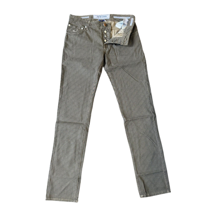 Jacob Cohën 622 Slim fit Jeans (Beige) (Black) (New)