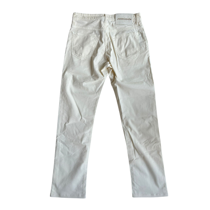 Jacob Cohën Bard Slim Fit Jeans (White)