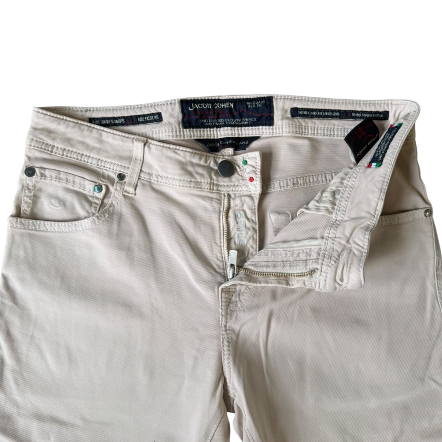 Jacob Cohën 622 Slim fit Jeans (White) (Copy)