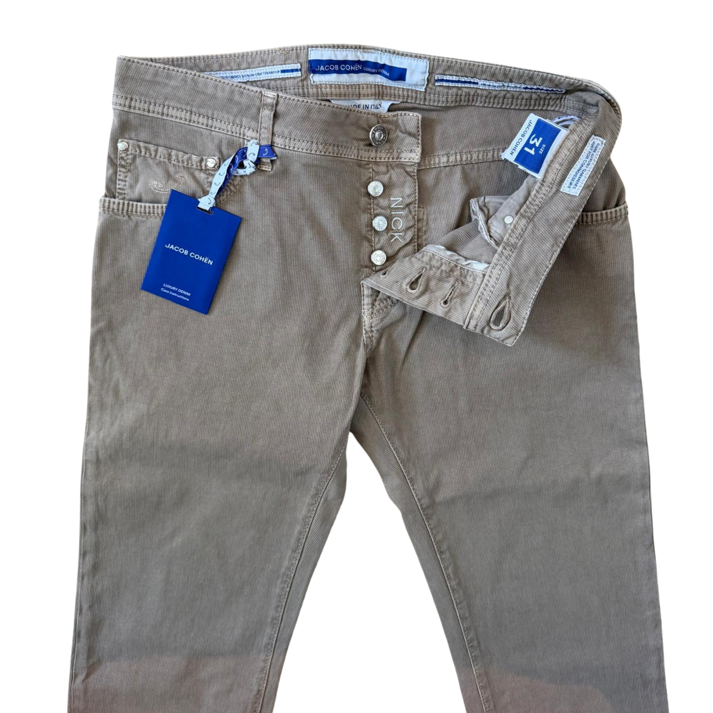 Jacob Cohën Nick Slim fit Jeans (Brown) (New)