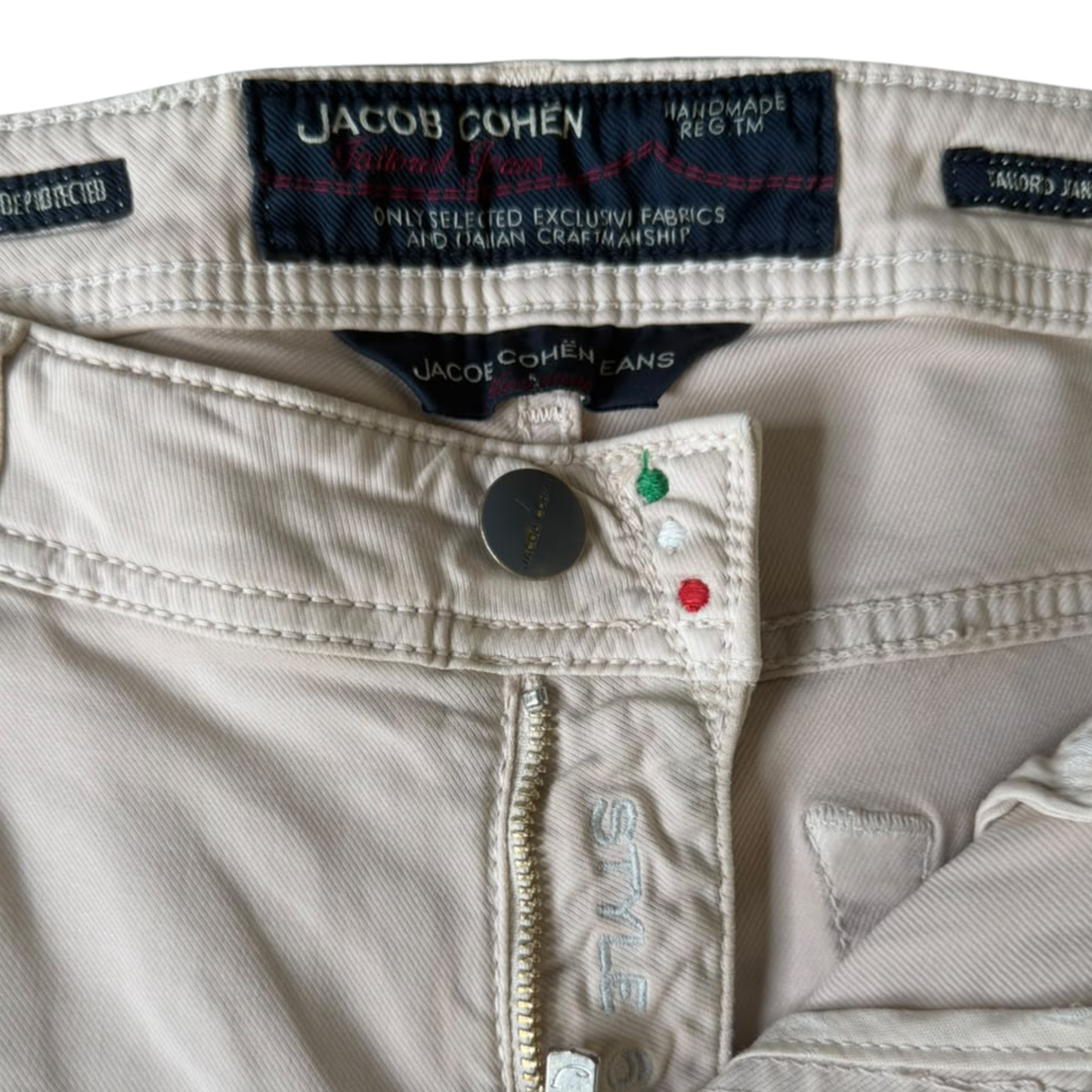 Jacob Cohën 622 Slim fit Jeans (White) (Copy)