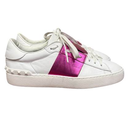 Valentino Open Sneakers (Purple) (Womens)