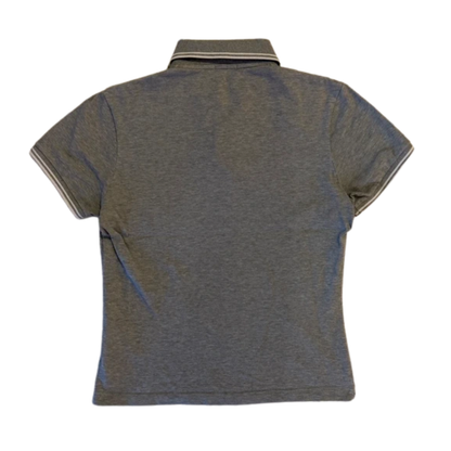 Moncler Maglia Polo Shirt (Gray)