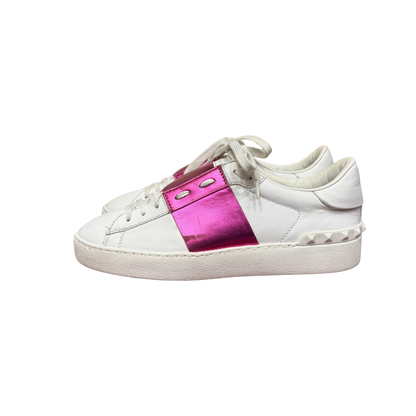 Valentino Open Sneakers (Purple) (Womens)
