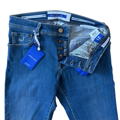 Jacob Cohën Nick Slim fit Jeans (Navy) (New)