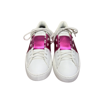 Valentino Open Sneakers (Purple) (Womens)