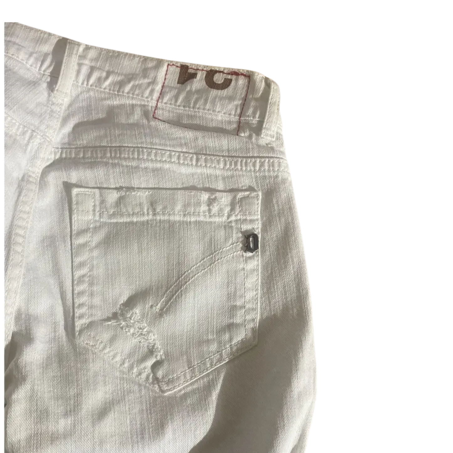 Dondup Slim Fit Jeans (White)