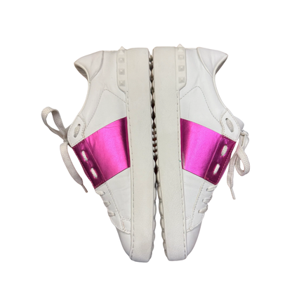 Valentino Open Sneakers (Purple) (Womens)