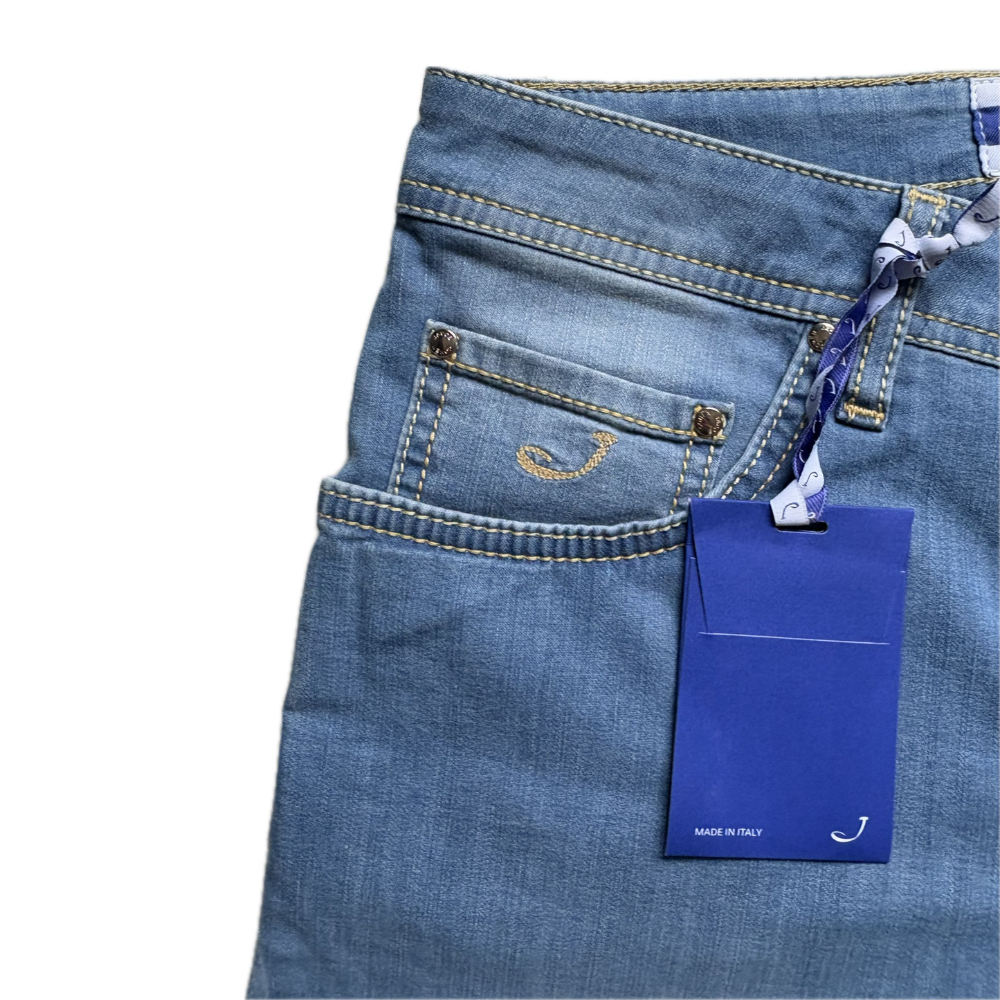 Jacob Cohën Bard Slim Fit Jeans (Navy) (New)