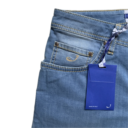 Jacob Cohën Bard Slim Fit Jeans (Navy) (New)
