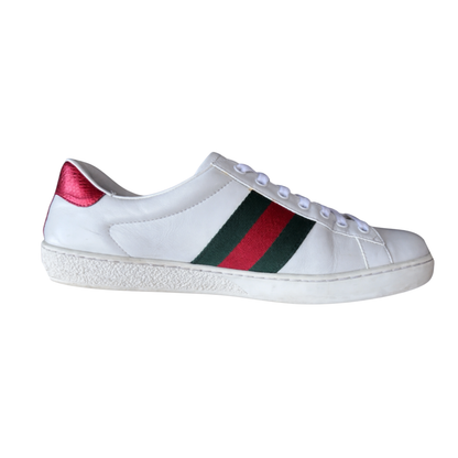 Gucci Ace Sneakers (White)