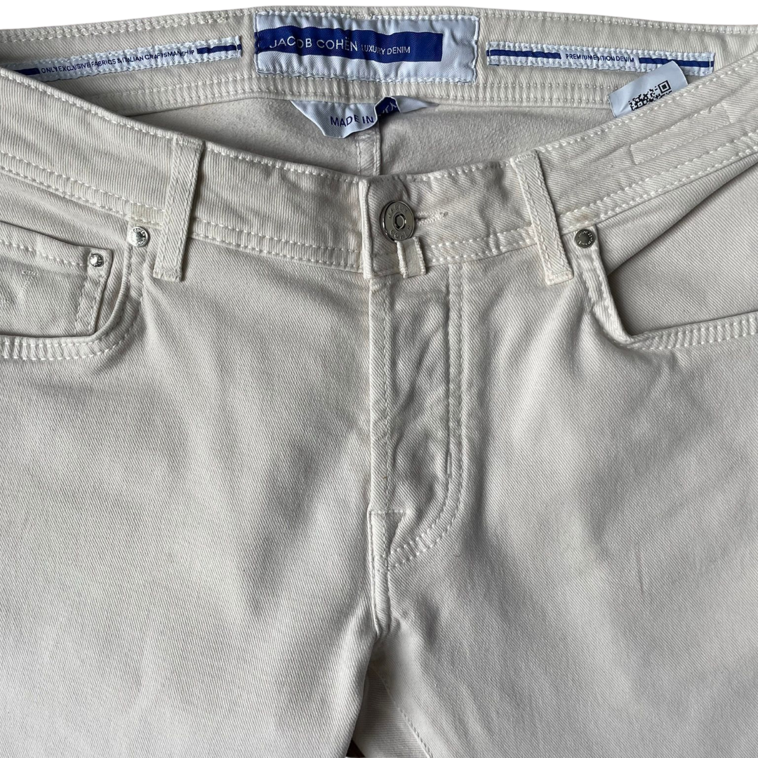 Jacob Cohën Nick Slim fit Jeans (White)