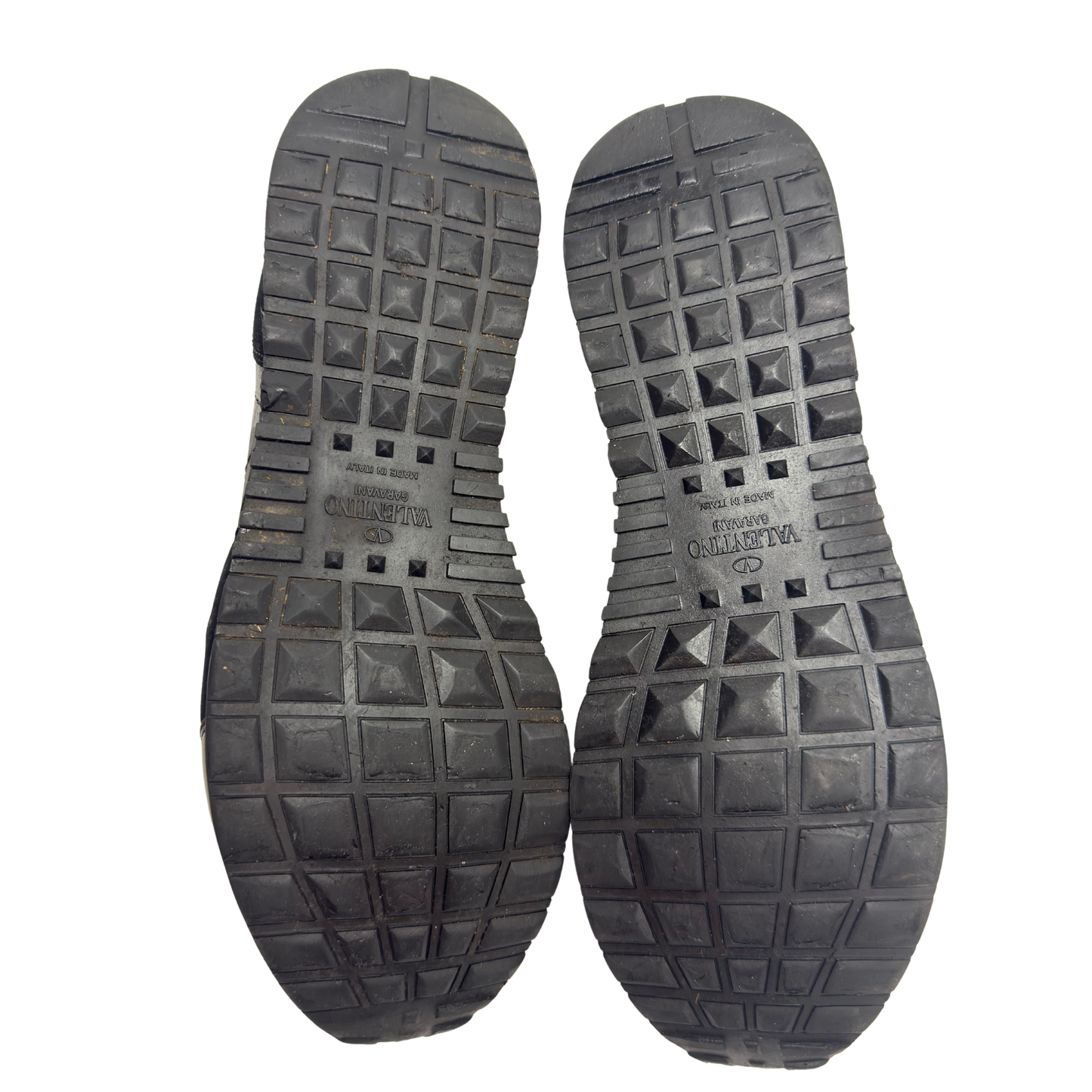 Valentino rockrunner sneakers (black)