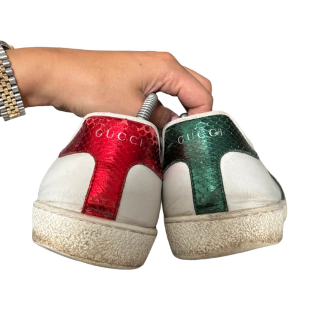 Gucci Ace Sneakers (White)