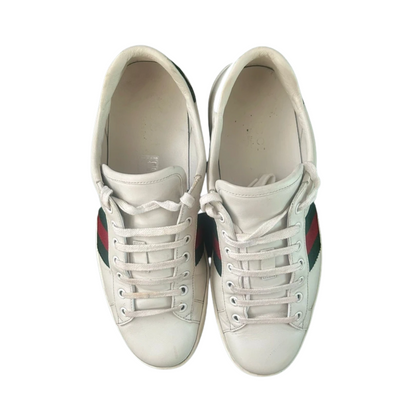 Gucci Ace Sneakers (White)