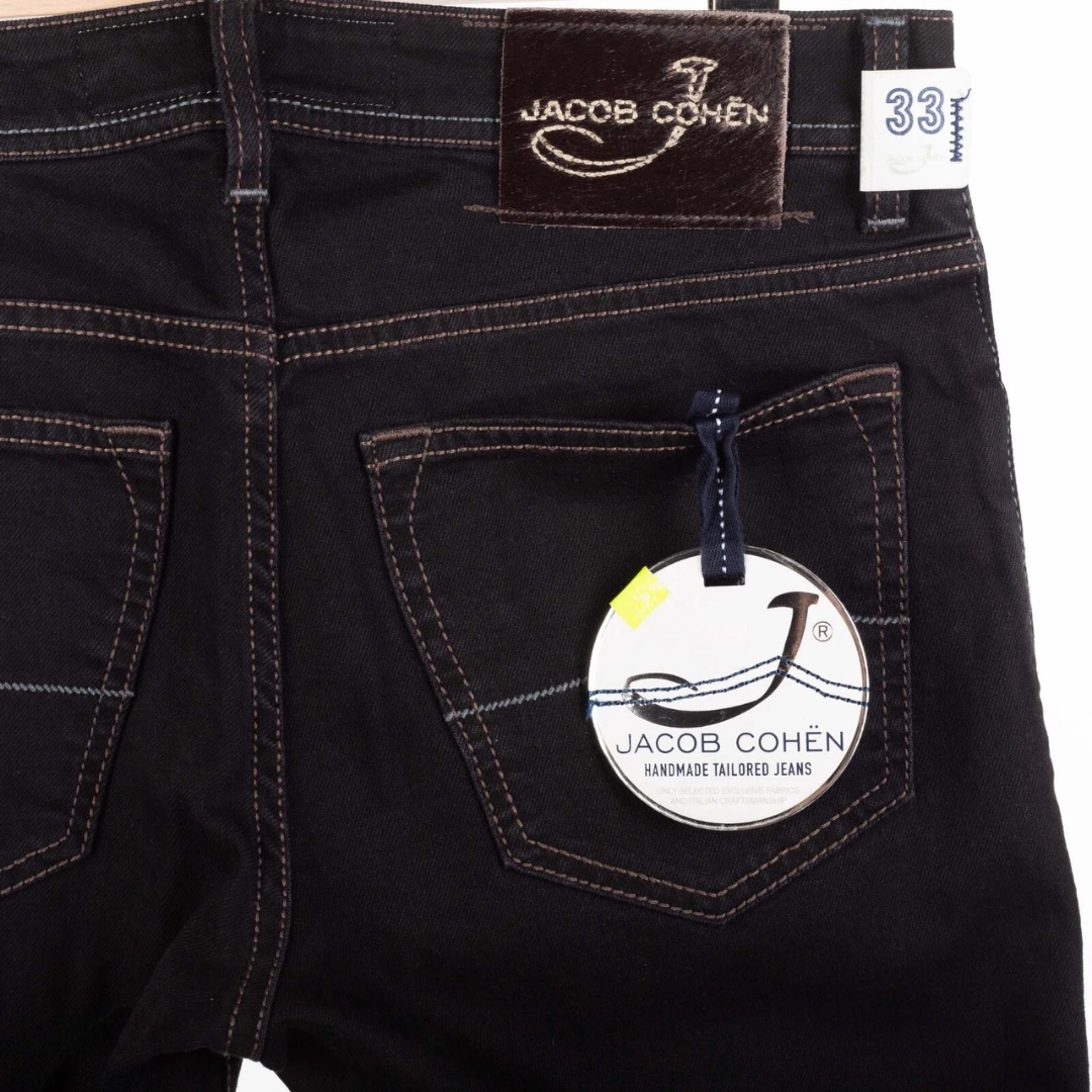 Jacob Cohën 622 Slim Fit Jeans (Black) (New)