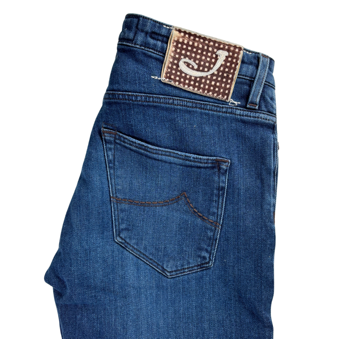 Jacob Cohën 696 Slim Fit Jeans (Navy)