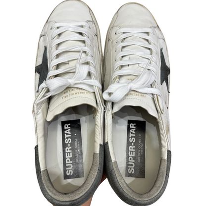 Golden Goose Superstar Sneakers (White Grey)