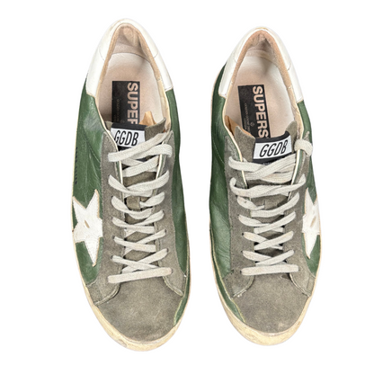 Golden Goose Superstar Sneakers (Dark Green)