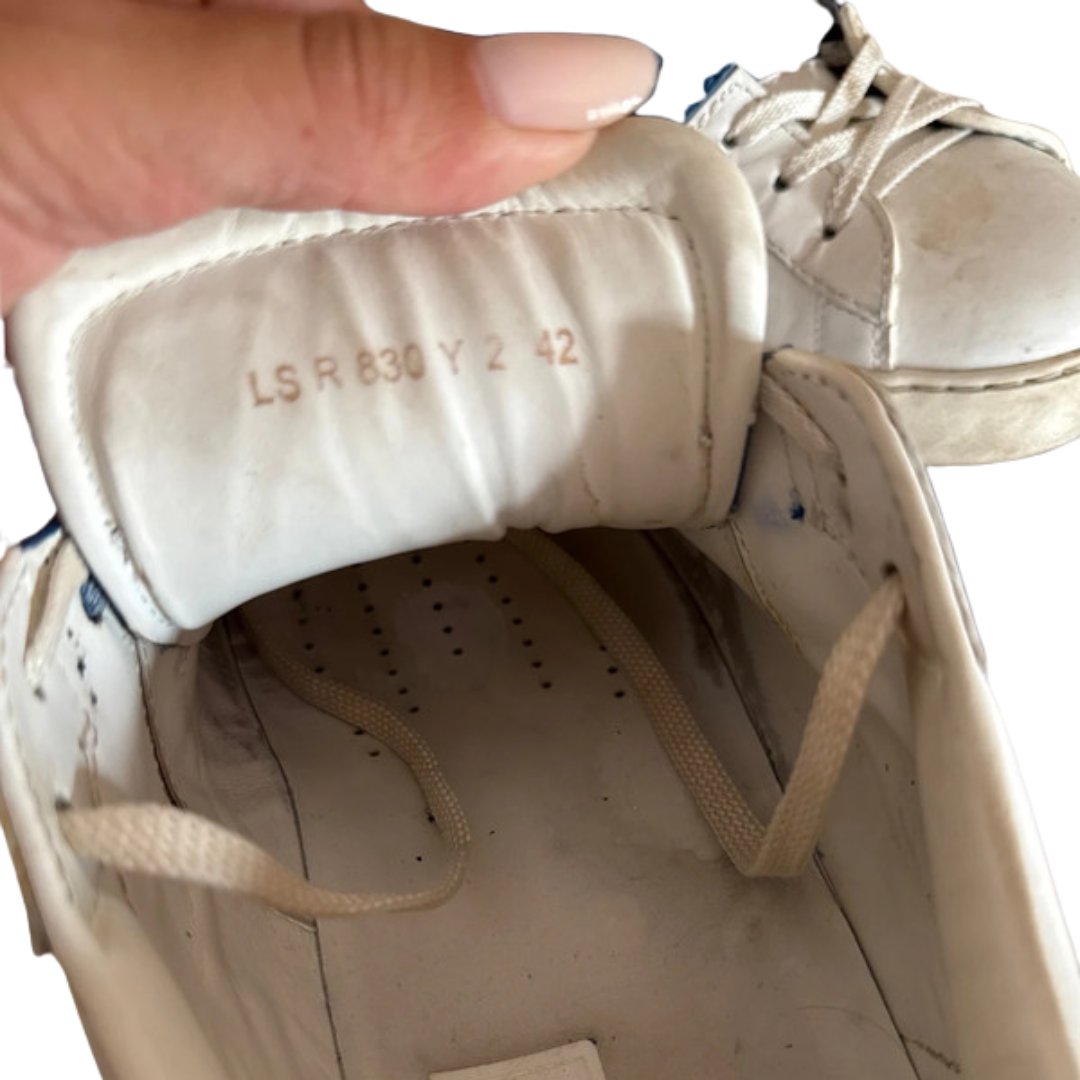 Valentino Garavani Open Sneakers (White Blue)