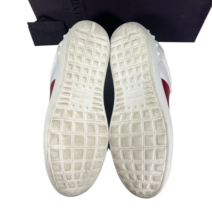 Valentino Garavani Open Sneakers (White Red)