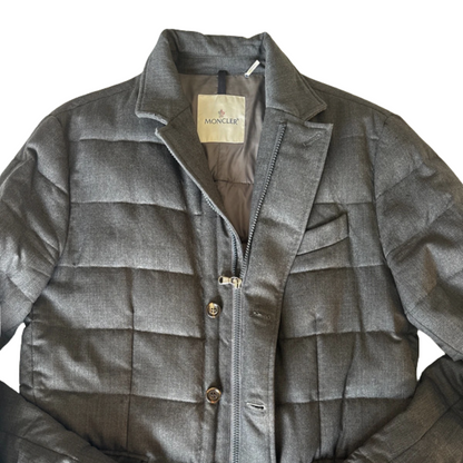 Moncler Rodin Quilted Jacket (Dark Grey)