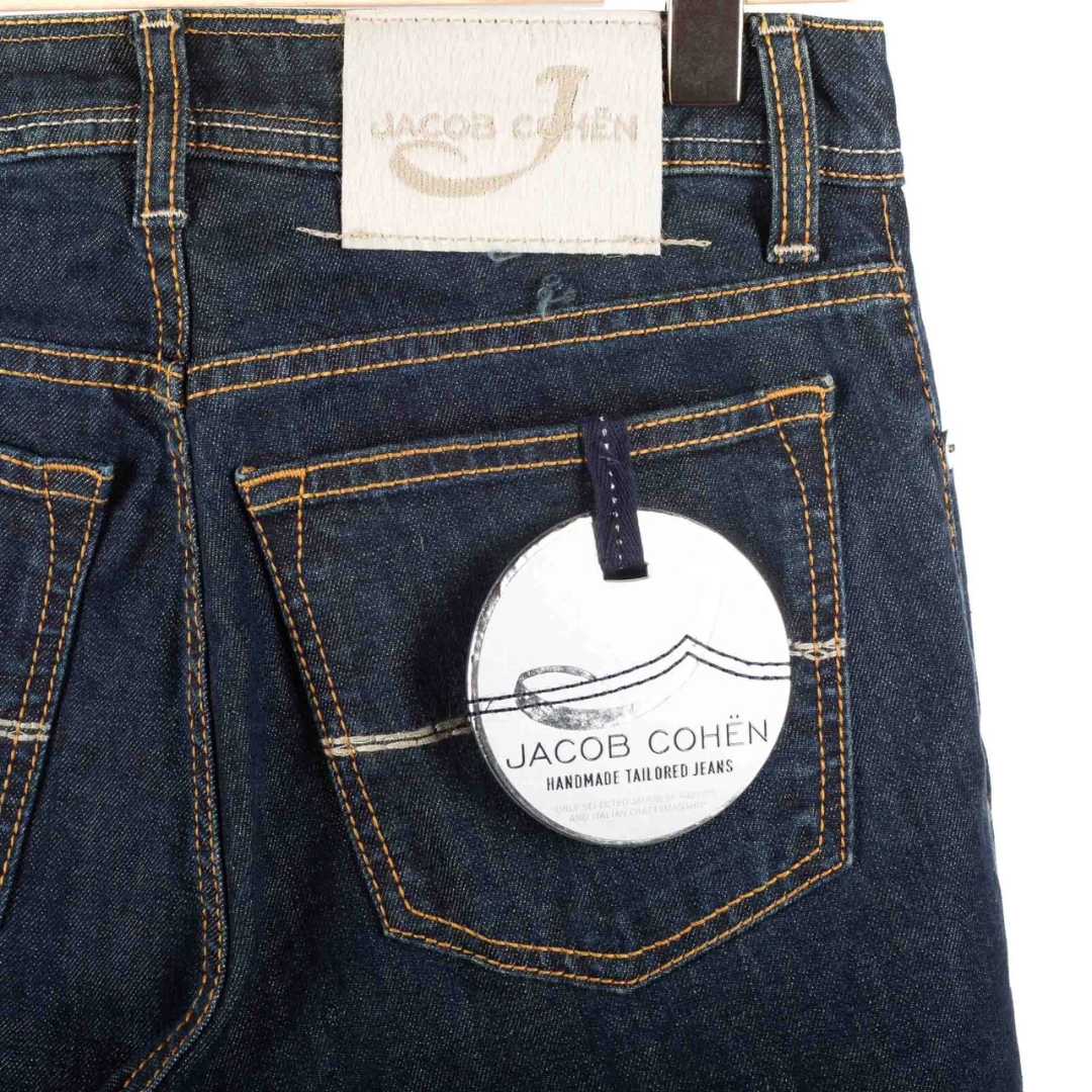 Jacob Cohën 688 Slim Fit Jeans (Navy) (New)
