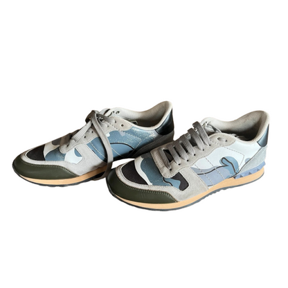 Valentino Garavani Rockrunner Sneakers (Grey) 