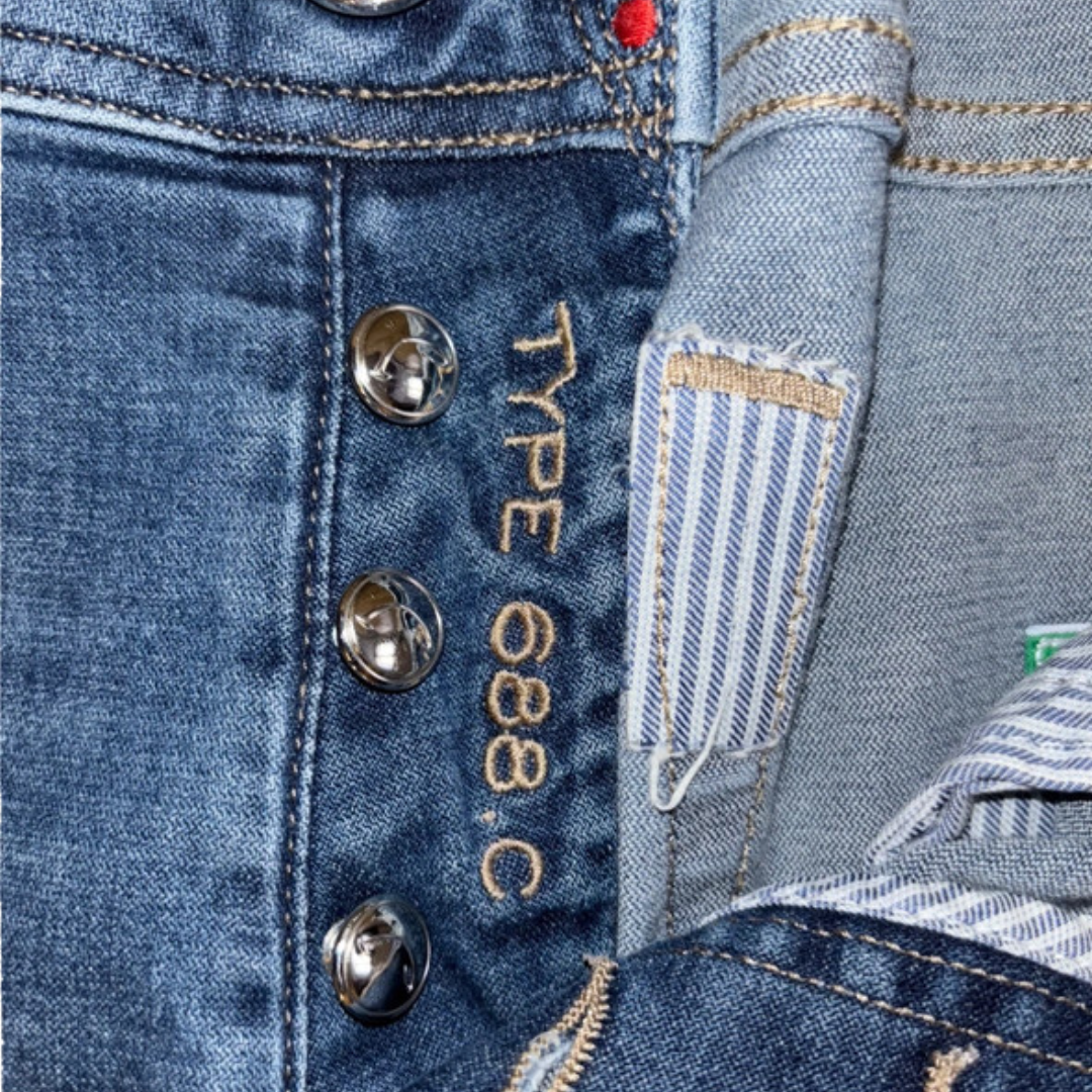 Jacob Cohën 688 Slim fit Jeans (Navy Blue)