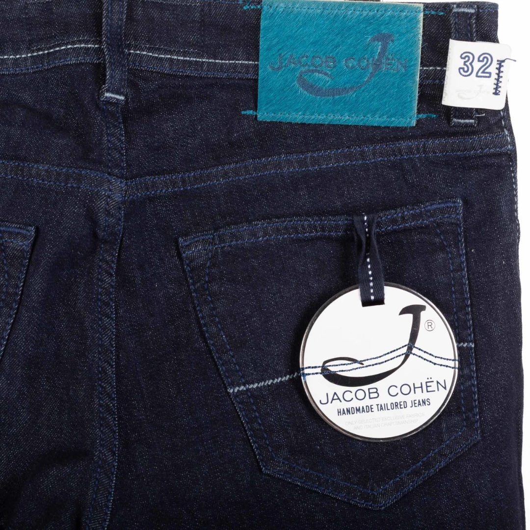 Jacob Cohën 622 Slim Fit Jeans (Navy) (New)