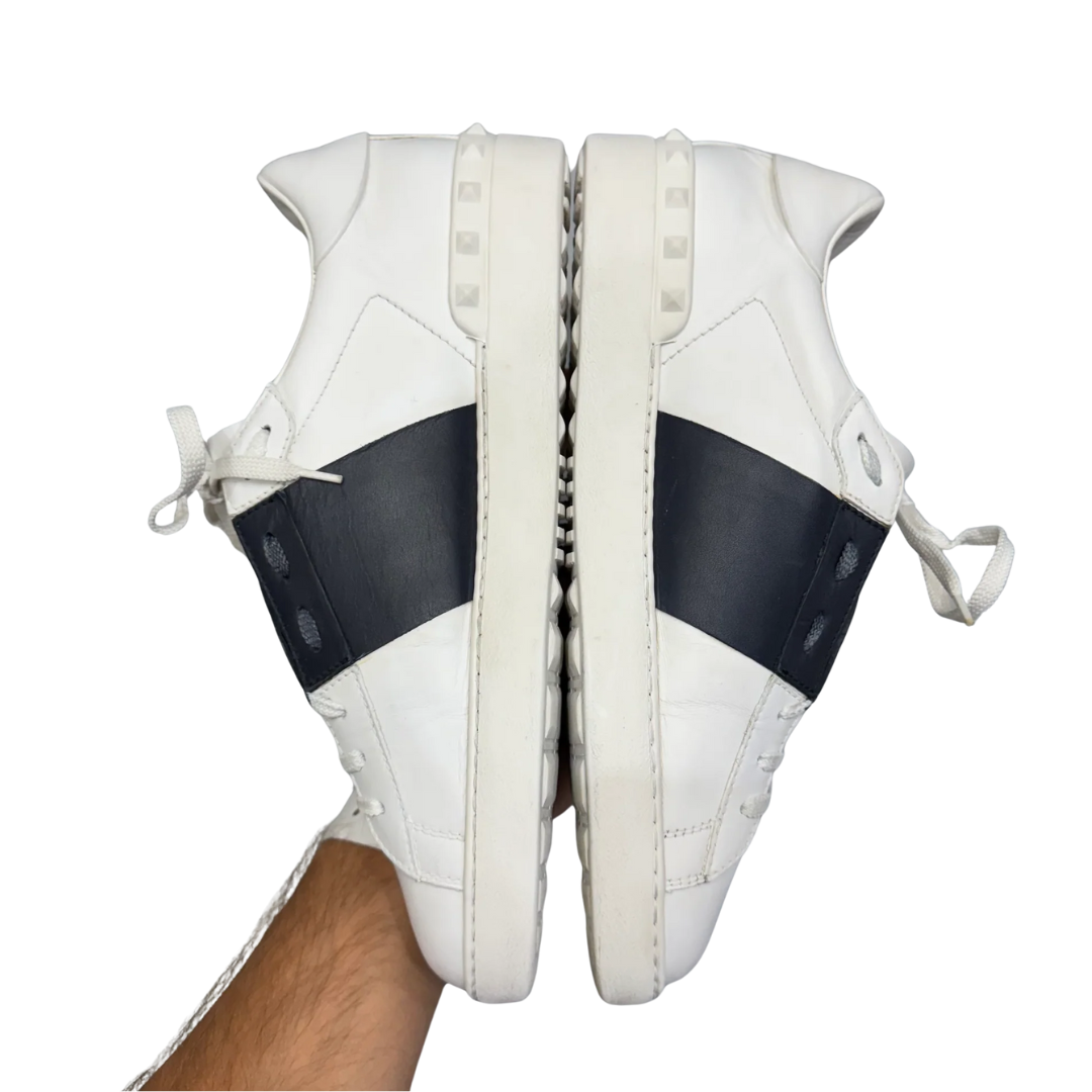 Valentino Garavani Open Sneakers (White Black)