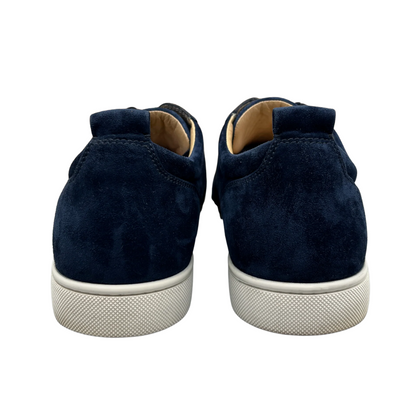 Christian Louboutin Louis Junior Spike Sneakers (Navy)