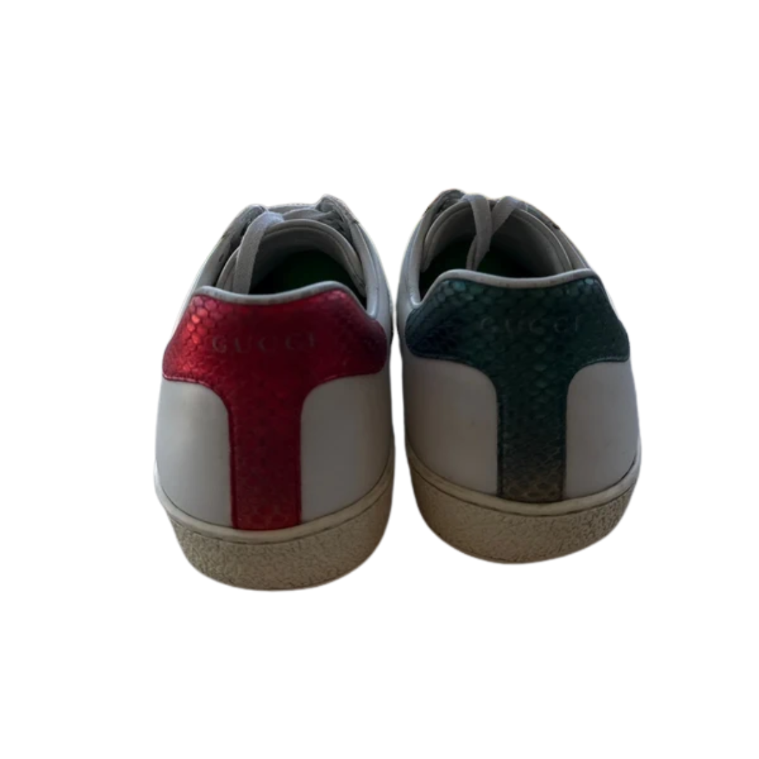 Gucci Ace Sneakers (White)