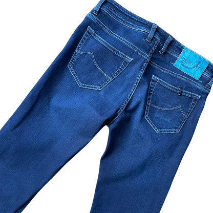 Jacob Cohën 688 Special Edition Slim Fit Jeans (Navy)